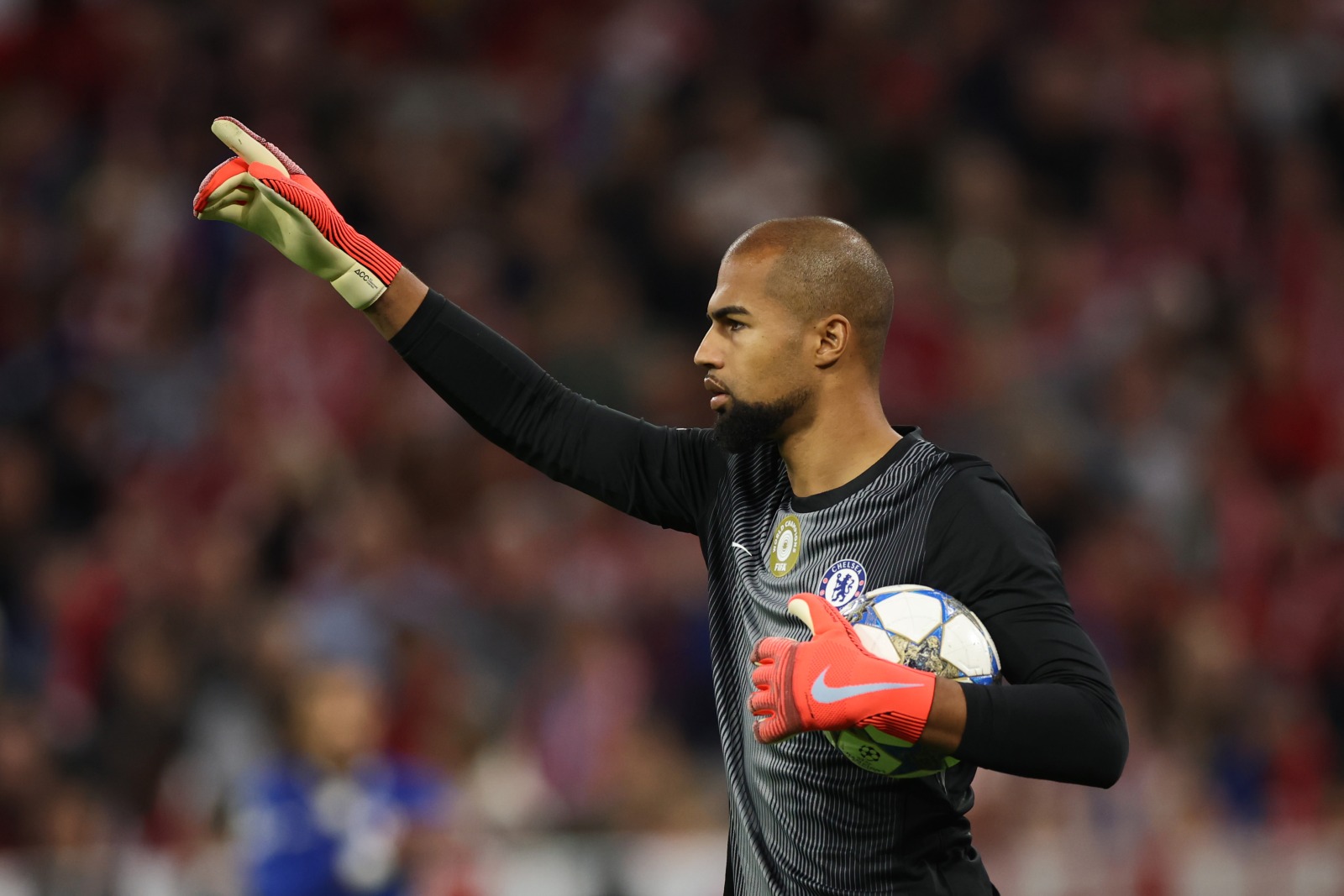Roberto Sanchez made two big saves in the Bayern Munich vs Chelsea second half