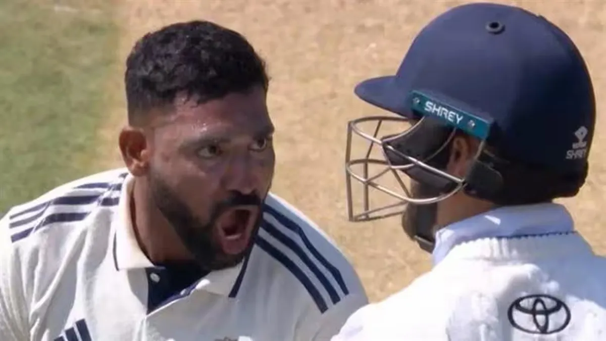 Mohammed Siraj faces ban risk over his aggressive send-off and shoulder barge to Ben Duckett | sportzpoint.com