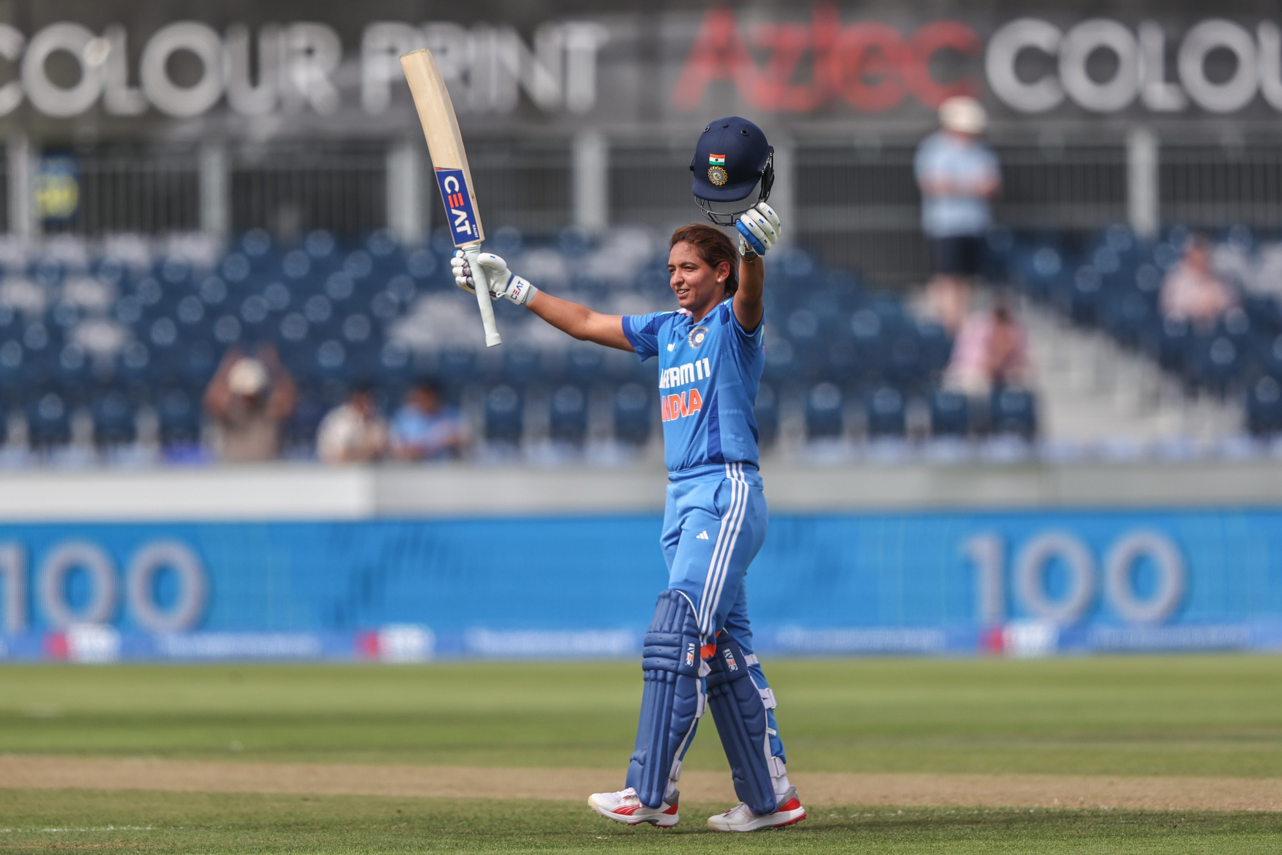 ENGW vs INDW: Harmanpreet Kaur scored her 7th WODI ton | sportzpoint.com