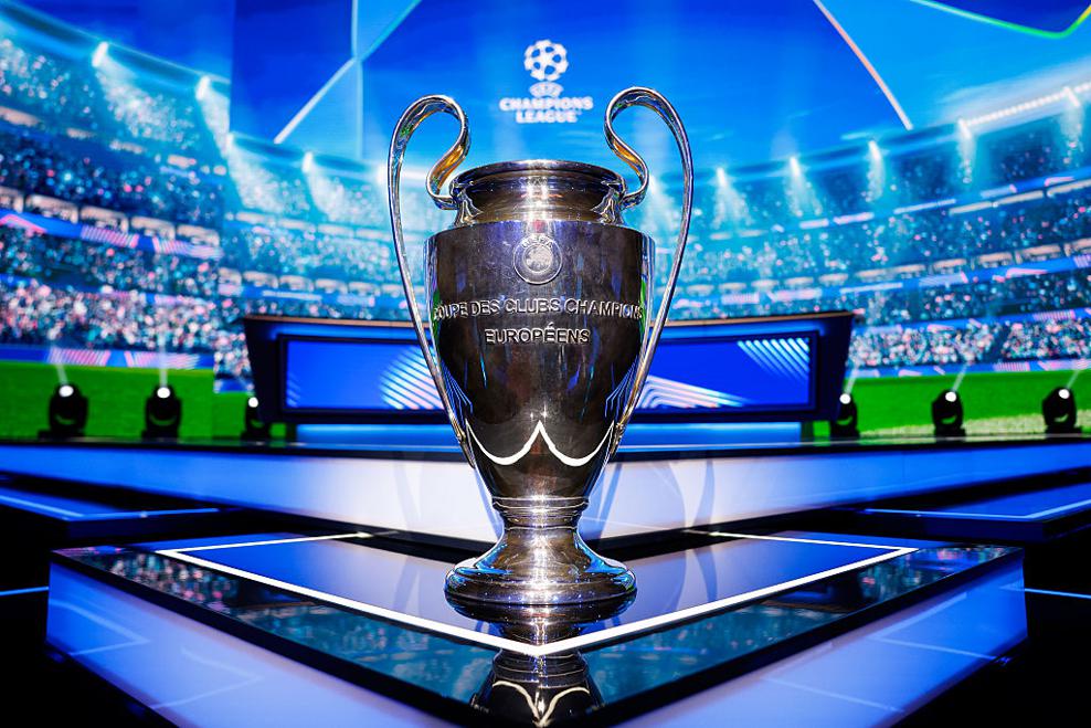 UEFA Champions League league phase draw LIVE: The Champions League trophy