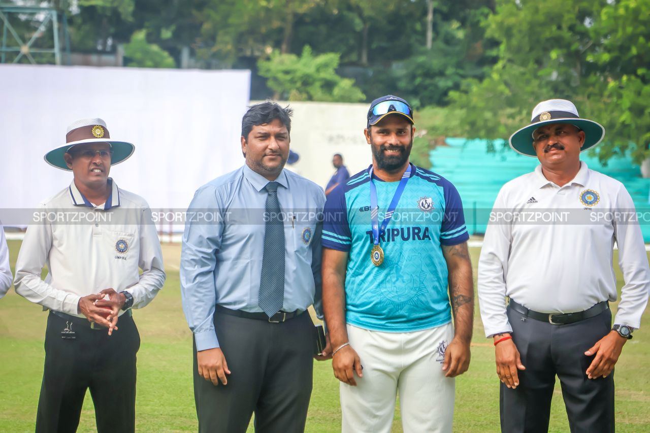 Hanuma Vihari was awarded the Player of the match award for his 141 in Tripura vs Bengal, Ranji Trophy, Elite Group C match.