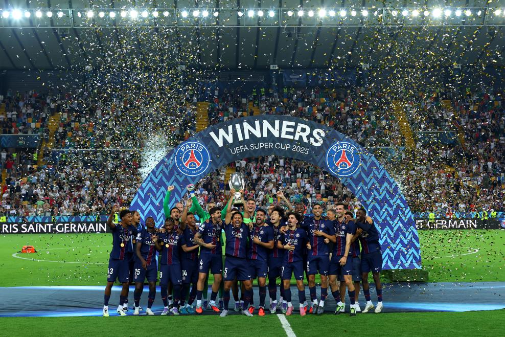PSG ARE THE UEFA SUPER CUP CHAMPIONS FOR THE FIRST TIME