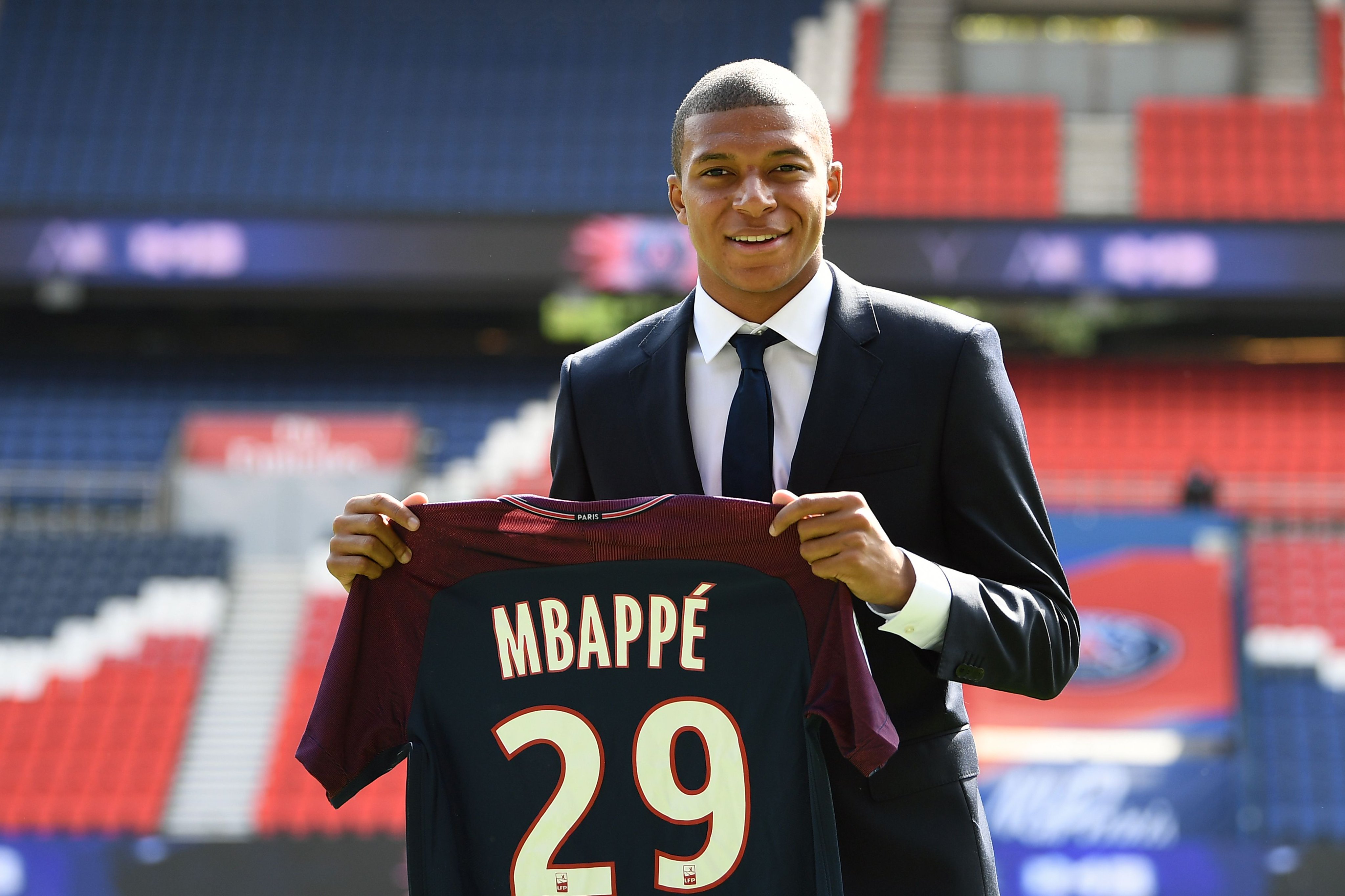 20 Most expensive teenagers in football transfer history [2025] - Kylian Mbappe – Monaco to Paris Saint-Germain – 2018 | sportzpoint.com