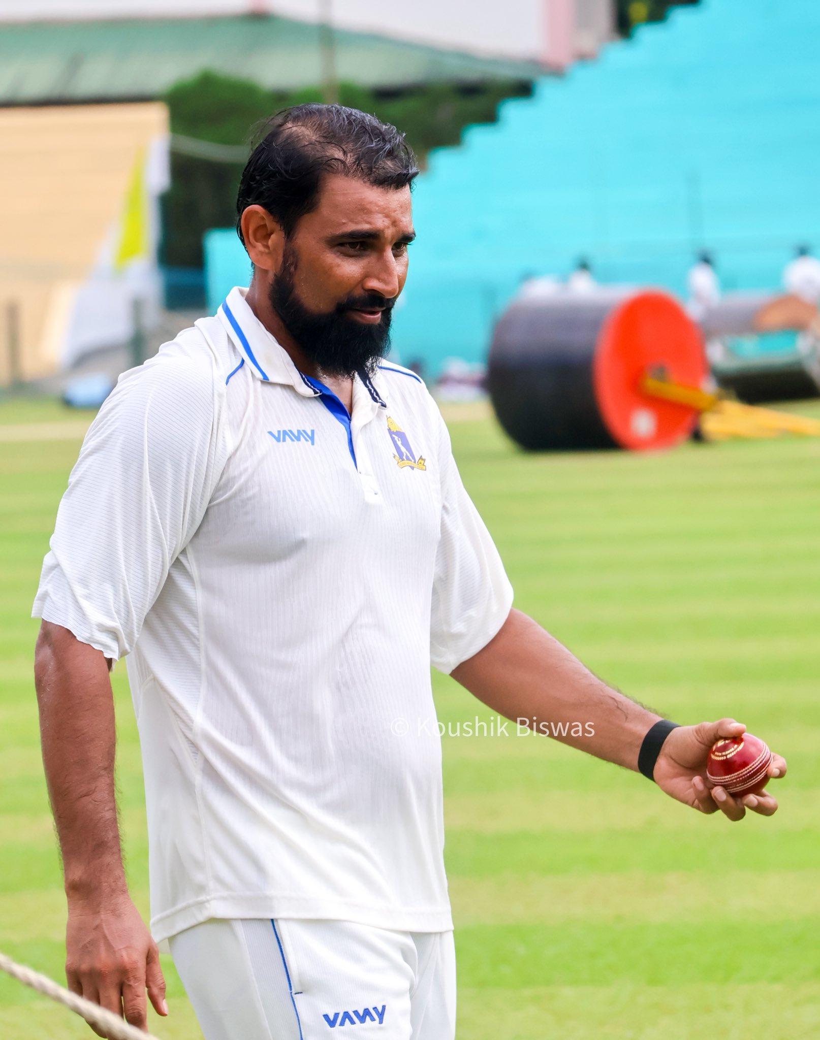 Tripura vs Bengal: Mohammed Shami in practice before the Ranji Trophy match at M.B.B. Stadium in Agartala | sportzpoint.com