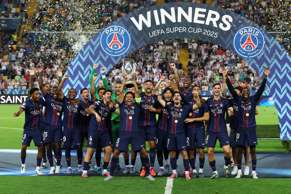 PSG ARE THE UEFA SUPER CUP CHAMPIONS FOR THE FIRST TIME