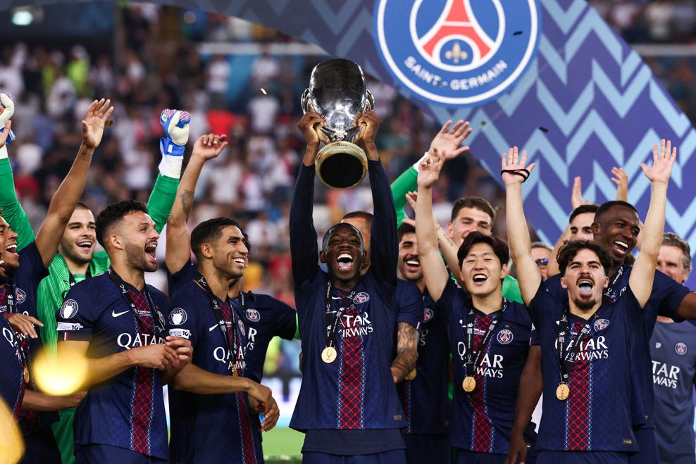 PSG ARE THE UEFA SUPER CUP CHAMPIONS FOR THE FIRST TIME