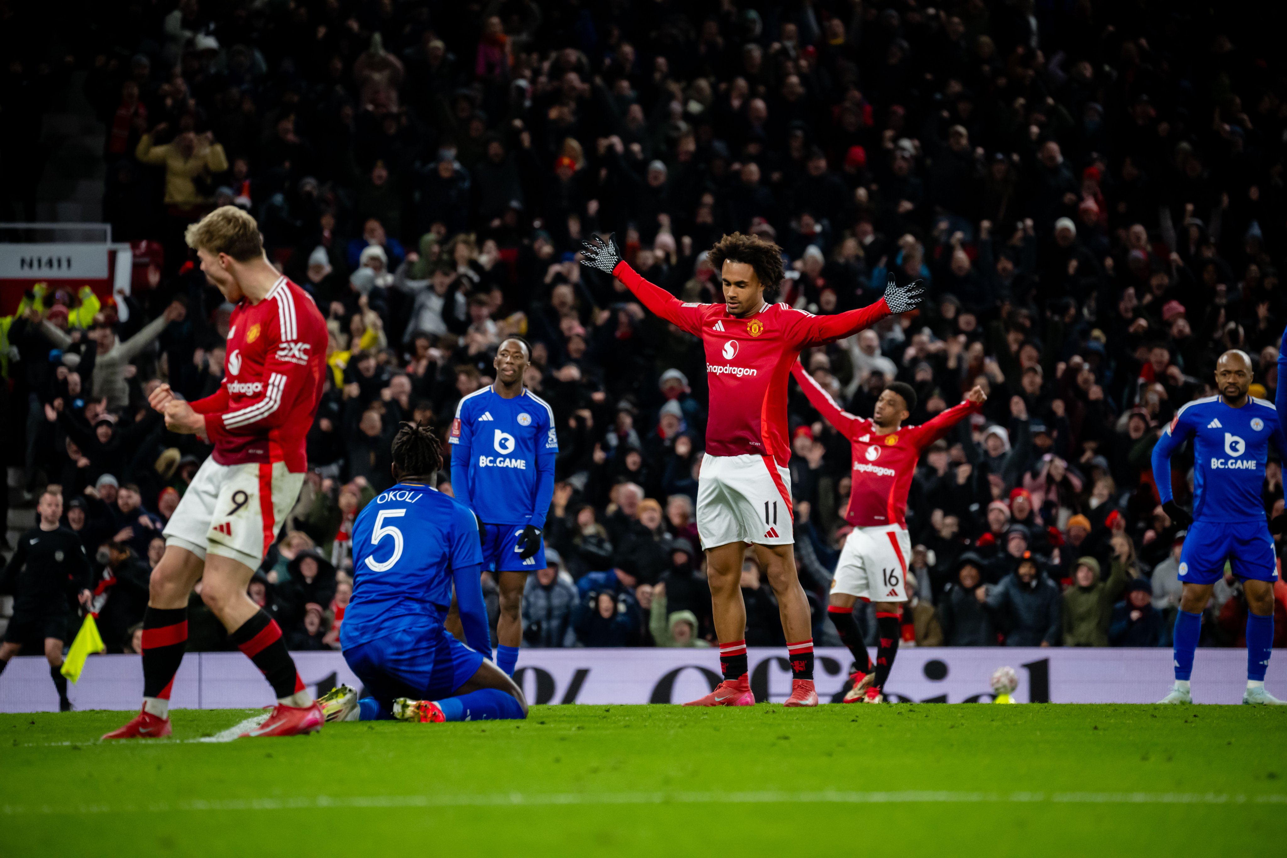 Manchester United vs Leicester City FA Cup fourth round LIVE Updates: Zirkzee equalises for United | MUN 1-1 LEI | sportzpoint.com