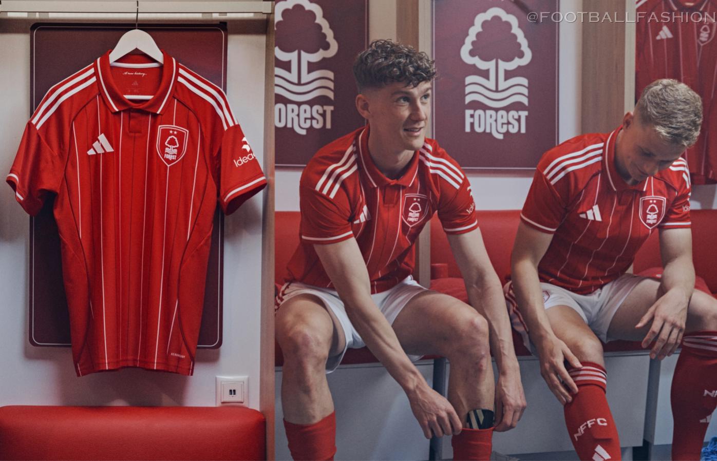 Premier League jerseys of each club for the 2025-26 season